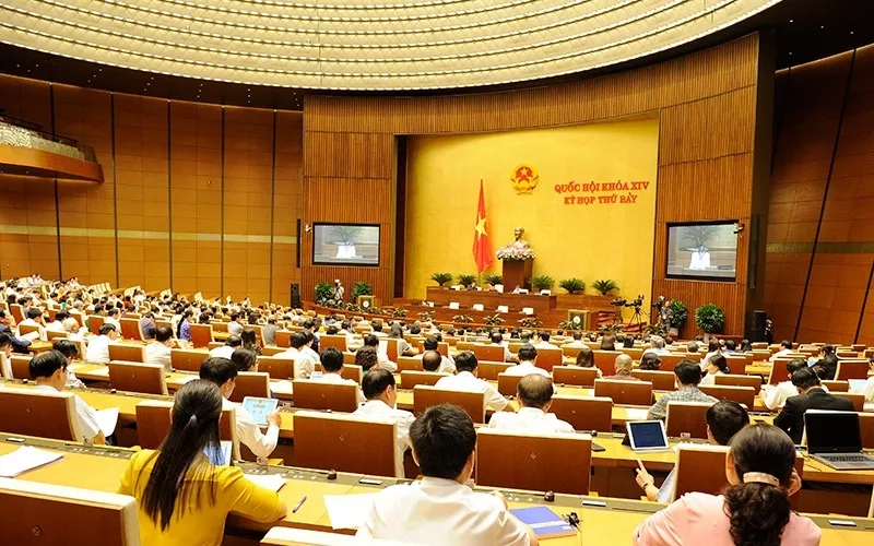 Quốc hội thông qua Nghị quyết sửa đổi, bổ sung về việc thi hành Luật Tổ chức Tòa án nhân dân