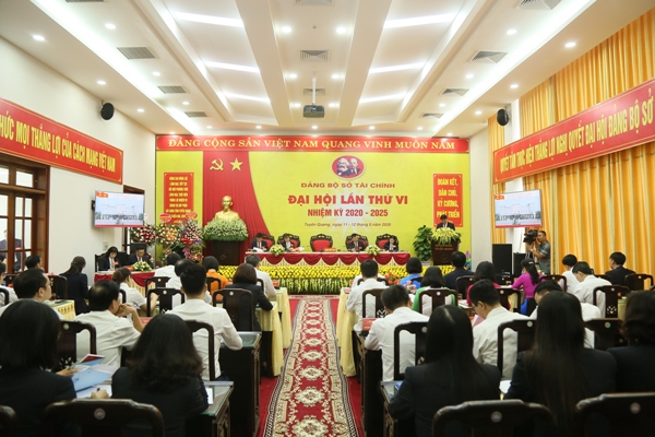 Đại hội Đảng bộ Sở Tài chính tỉnh Tuyên Quang lần thứ VI, nhiệm kỳ 2020-2025 thành công tốt đẹp.