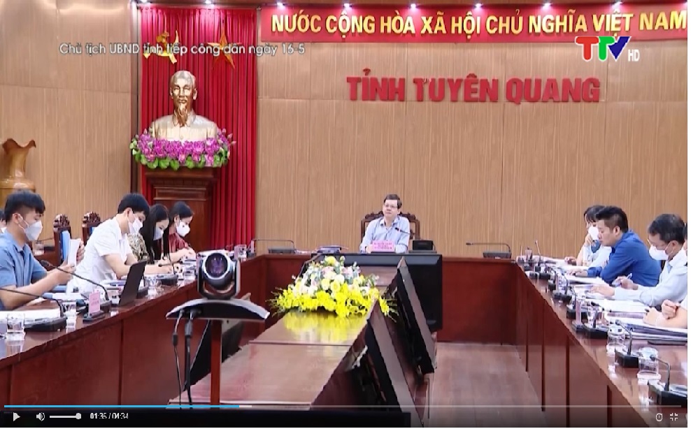 Tổ công tác Thanh tra Chính phủ làm việc với UBND tỉnh Tuyên Quang